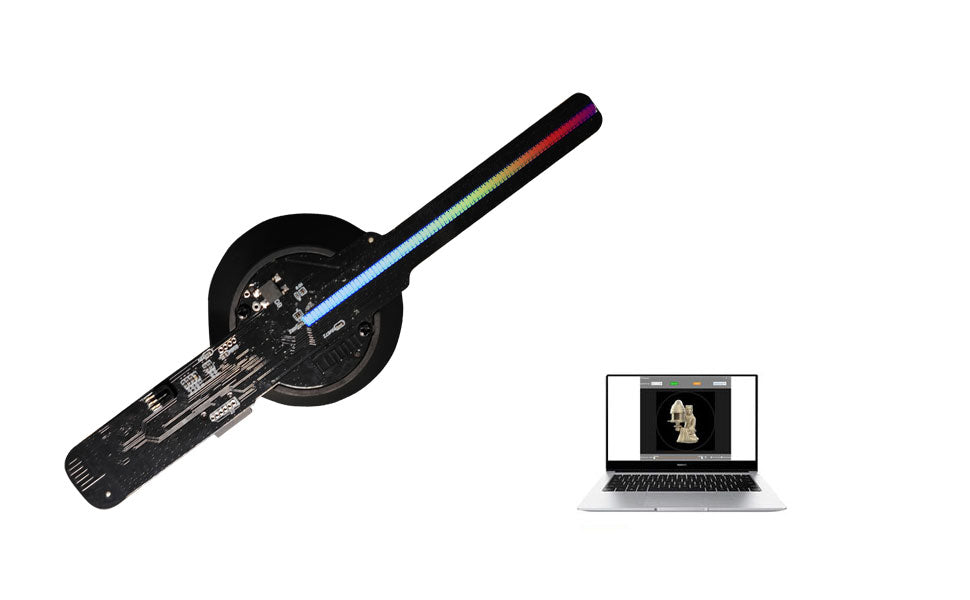 hihologramfan 6.3-inch 3D Hologram Fan: Your Innovative Solution for Eye-Catching Displays